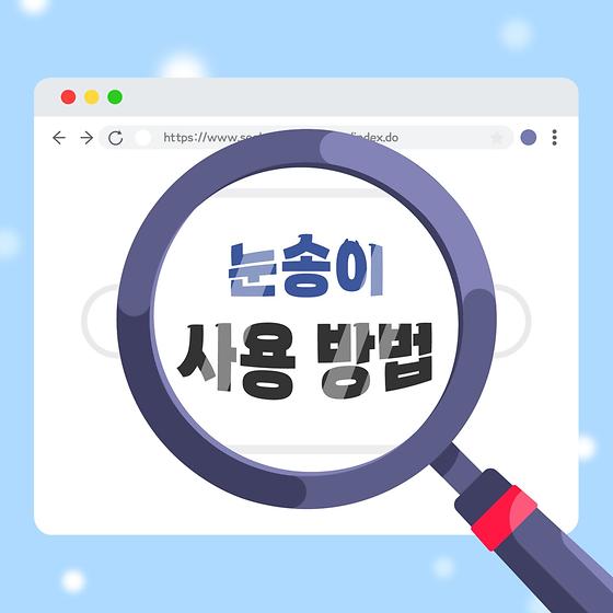 눈송이 사용 방법🔍❄