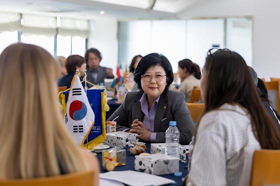 2025학년도 1학기 외국인 학생 간담회 참석
