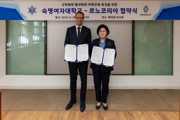 Sookmyung Joins Hands with Renault Korea to Cultivate Key Talent for Future Mobility