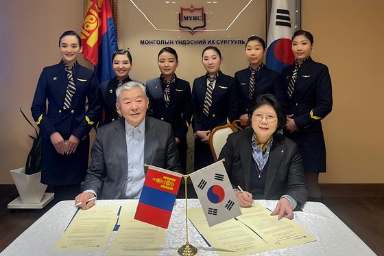 숙명여자대학교-몽골민족대학교 업무협약 체결