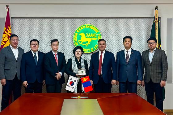 숙명여자대학교-몽골생명과학대학교 교류 협정 체결