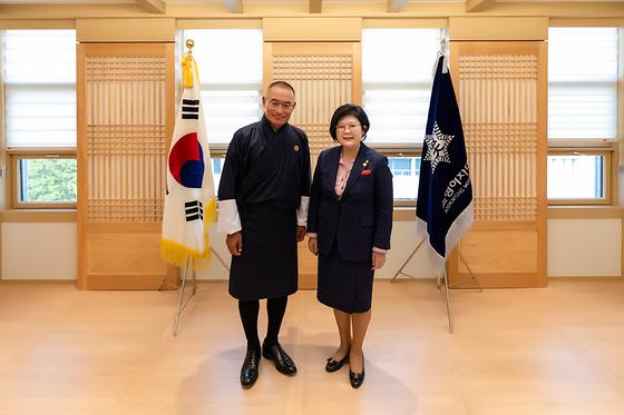 부탄 왕국 총리 접견