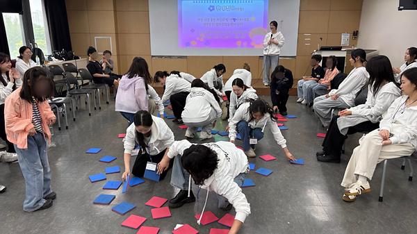 지식봉사단, 용산구 아동 10명 캠퍼스 초청…명랑운동회로 추억 선사